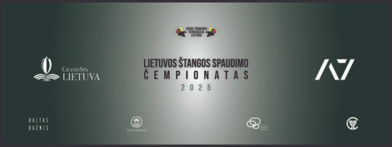 KVIETIMAS Į LIETUVOS ŠTANGOS SPAUDIMO ČEMPIONATĄ 2025